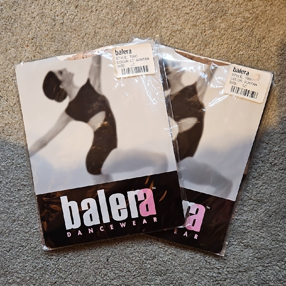 Balera Lt. Suntan and Suntan Ballet Tights LC